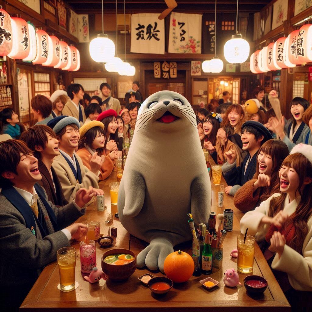 アザラシ忘年会