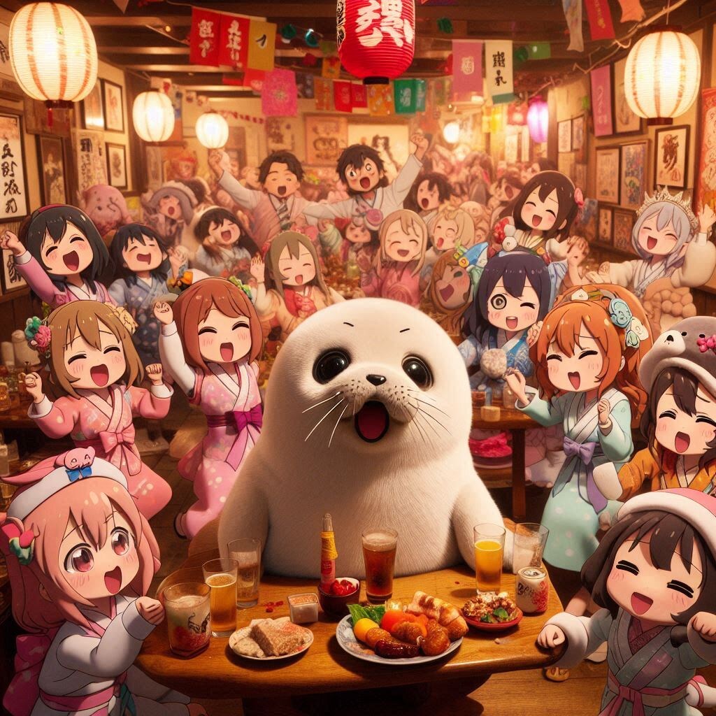 アザラシ忘年会