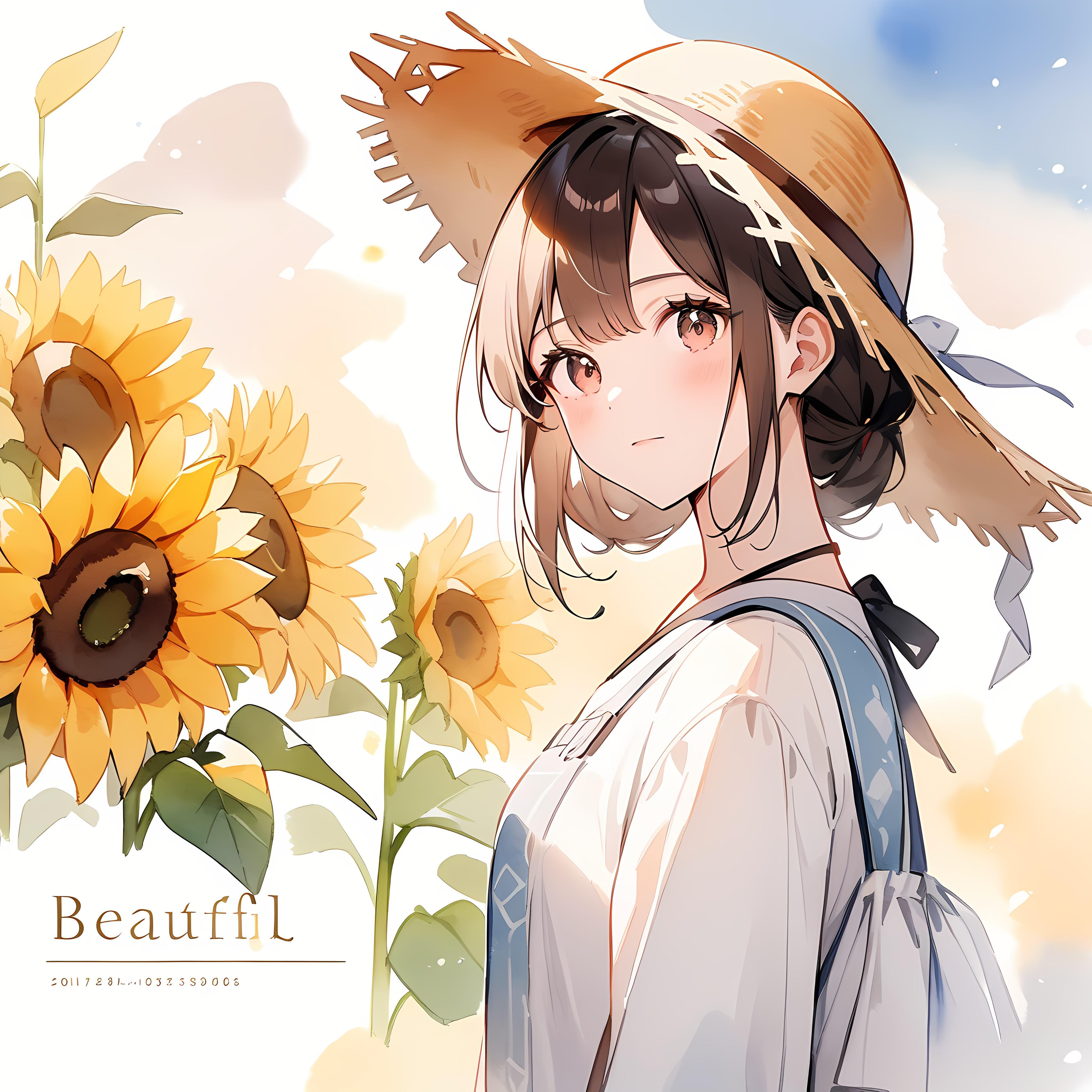 向日葵。