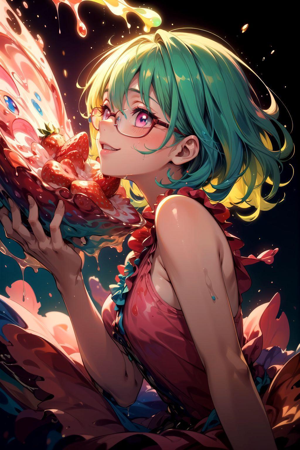 久しぶりのイチゴ娘