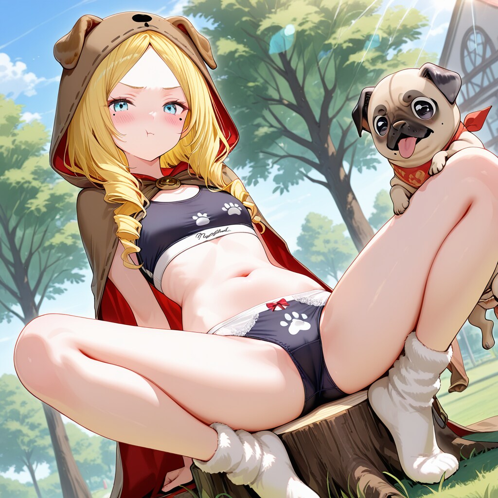 パグ＆リナリア【QILIN】