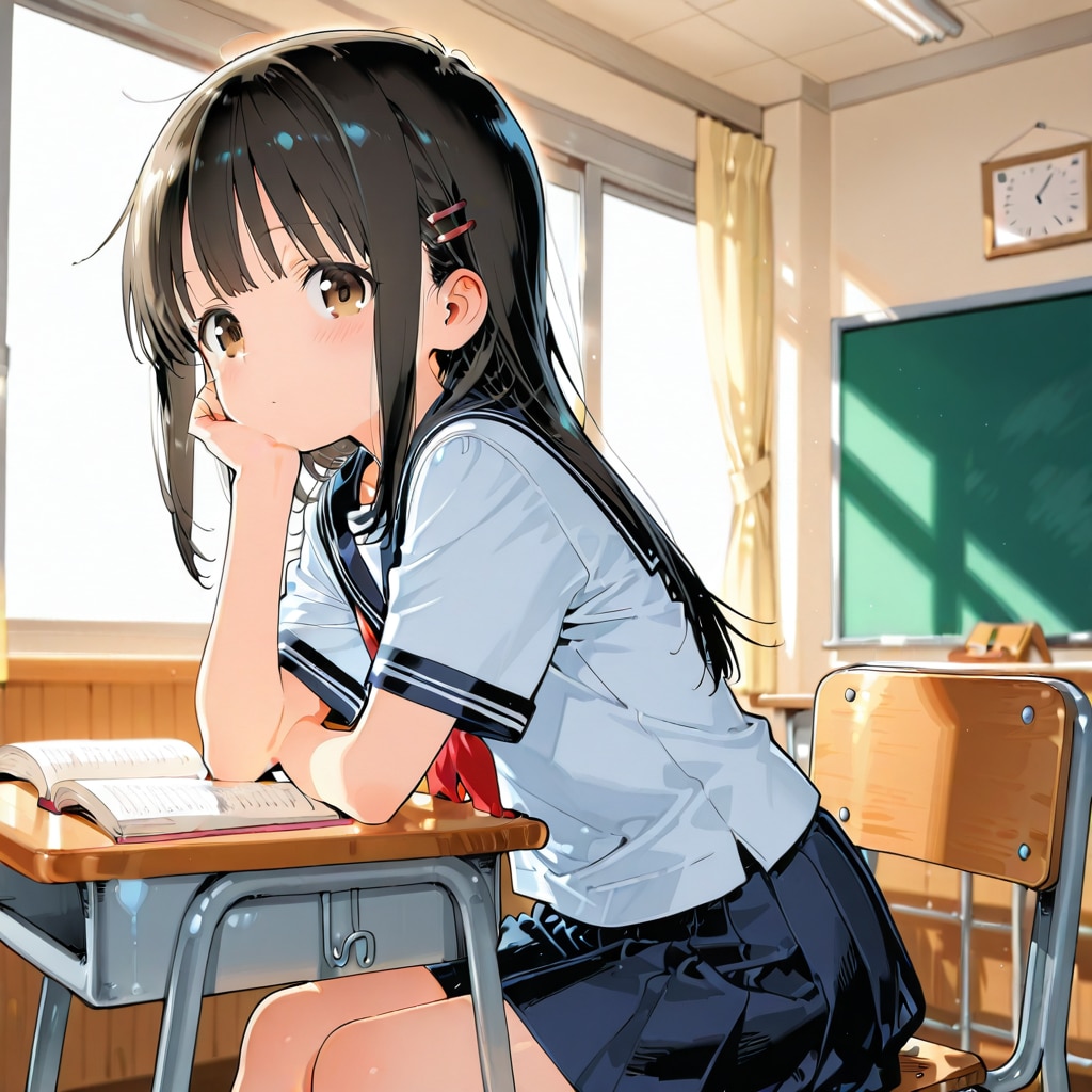 下書きの女の子 | の人気AIイラスト・グラビア