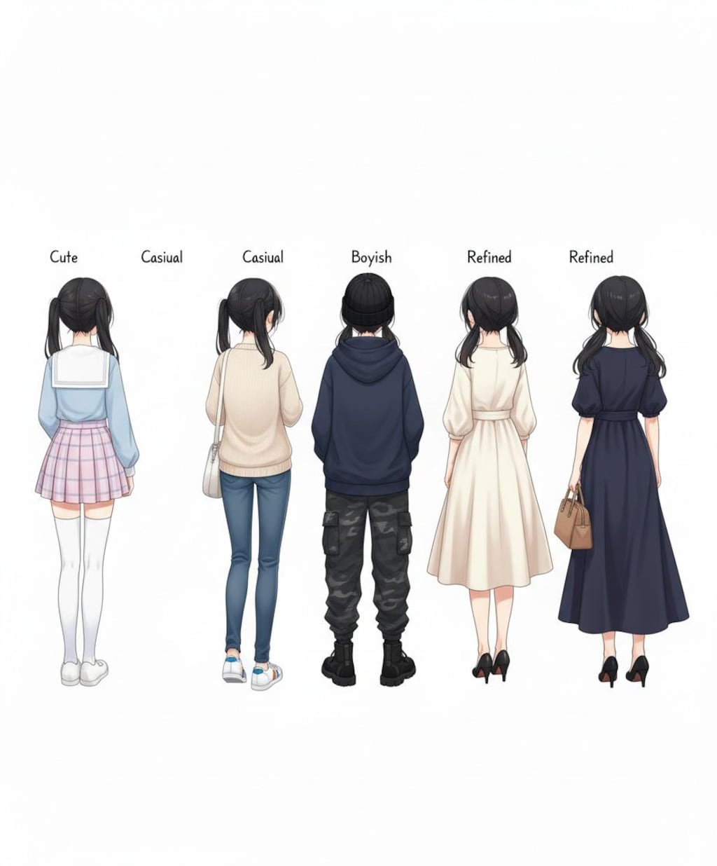 女子中学生ファッションショー