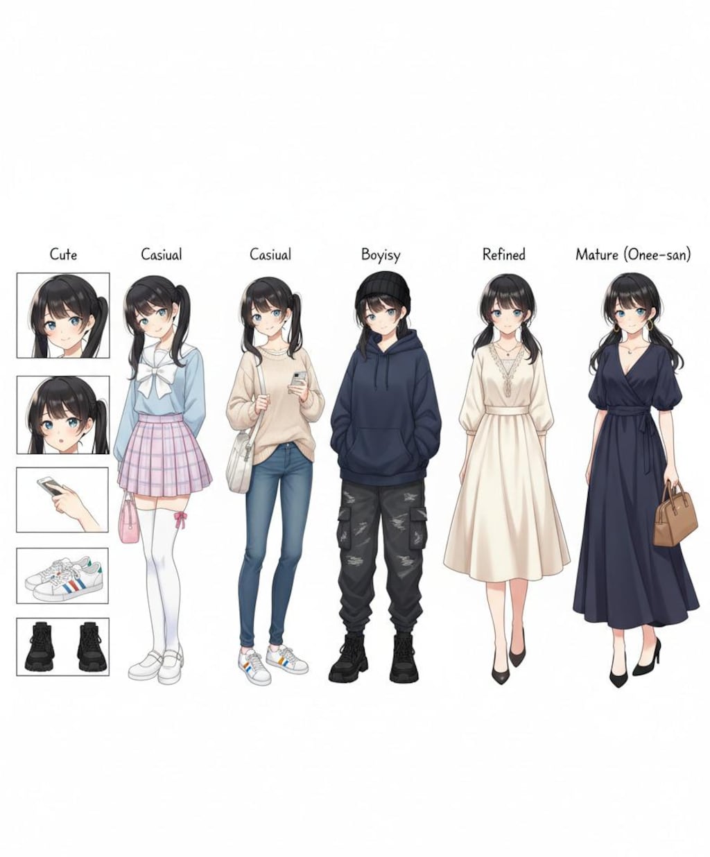 女子中学生ファッションショー