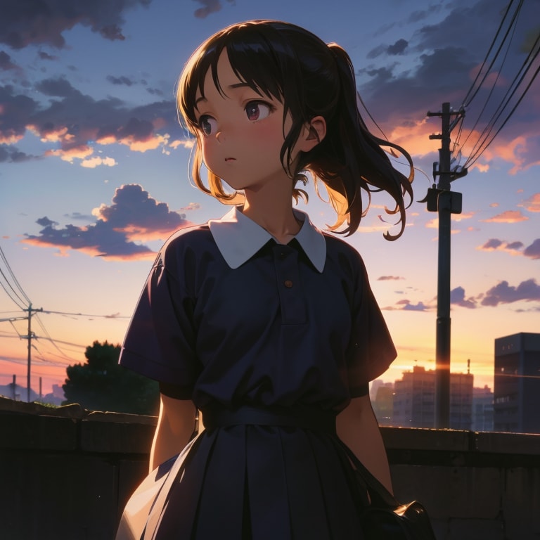 On the way home | の人気AIイラスト・グラビア