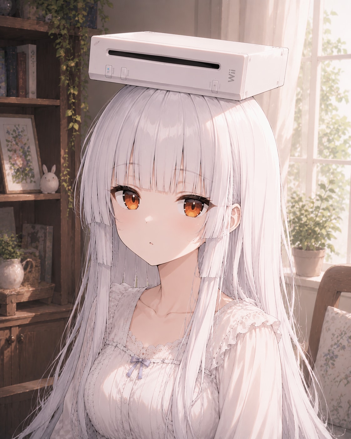 (頭上縛り)58.「う」→「Wii(ウィー)」霧雨カスミ