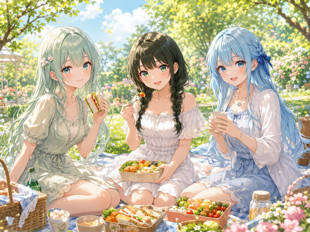 初夏のガールズピクニック☀️🧺