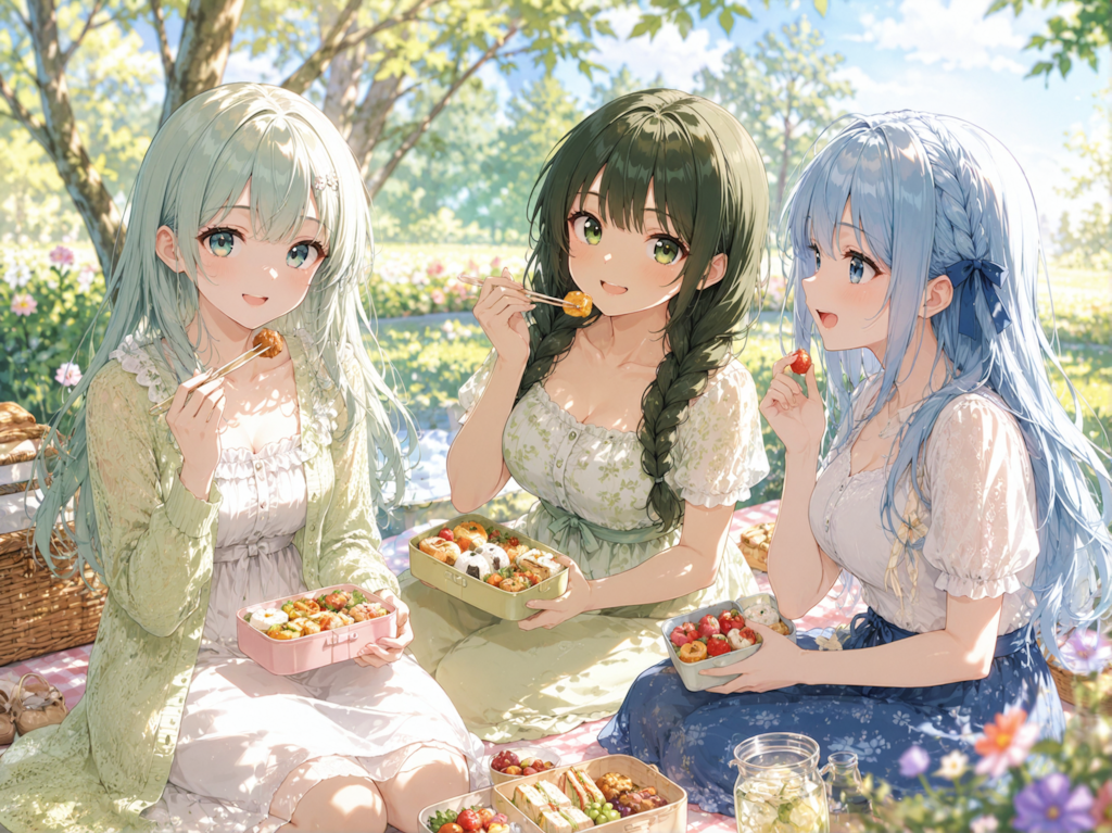初夏のガールズピクニック☀️🧺