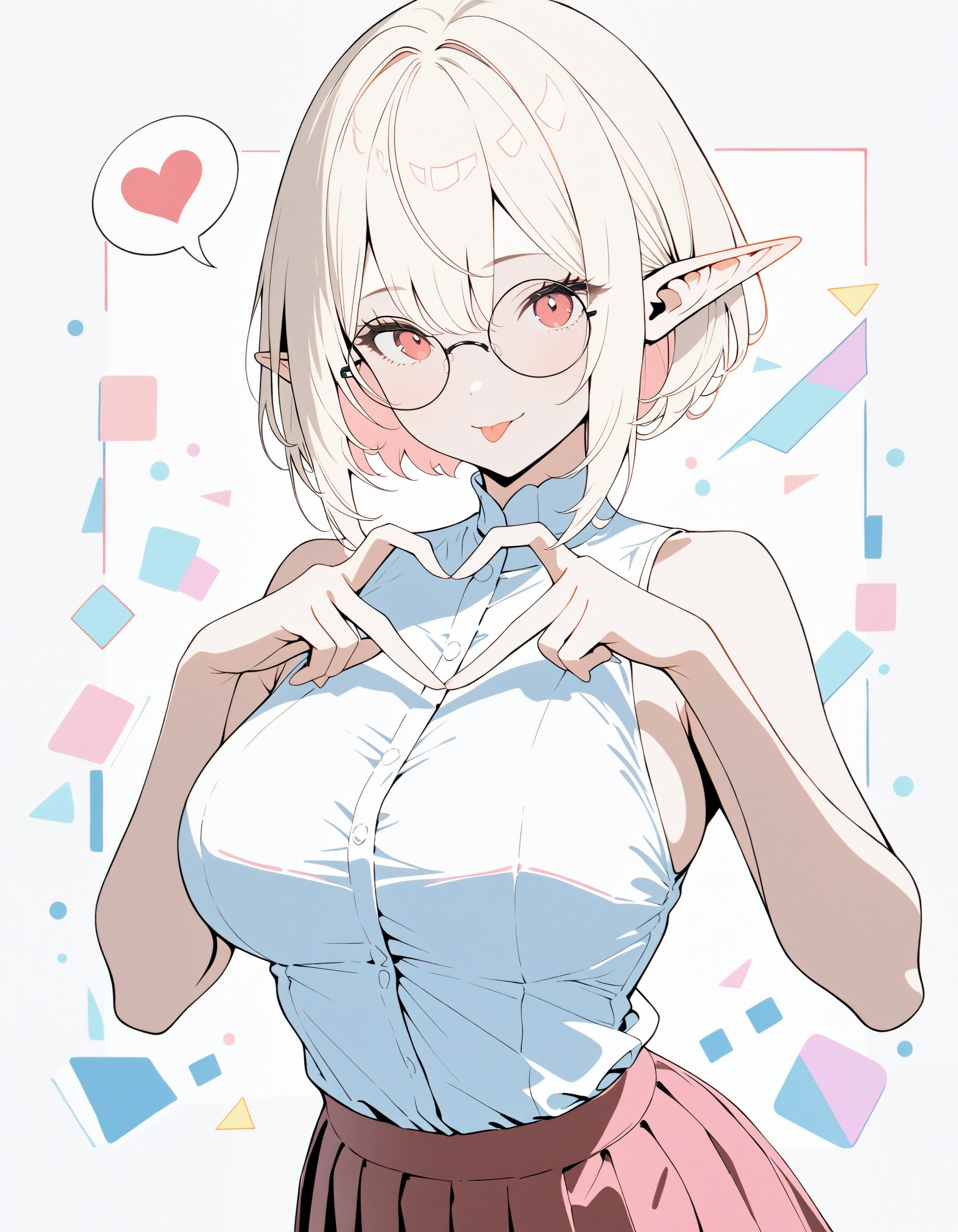 ハートポーズMuaccaさんXL
