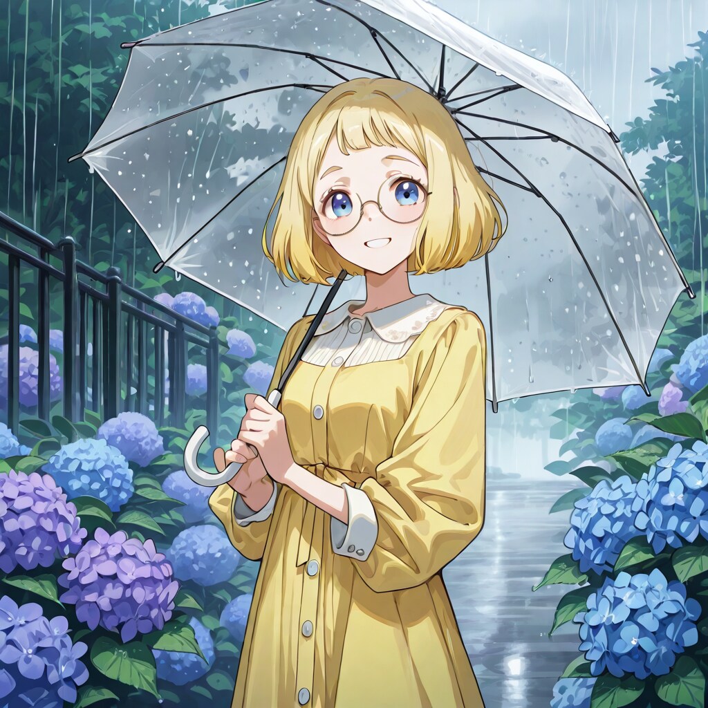 梅雨とミッシェルさん