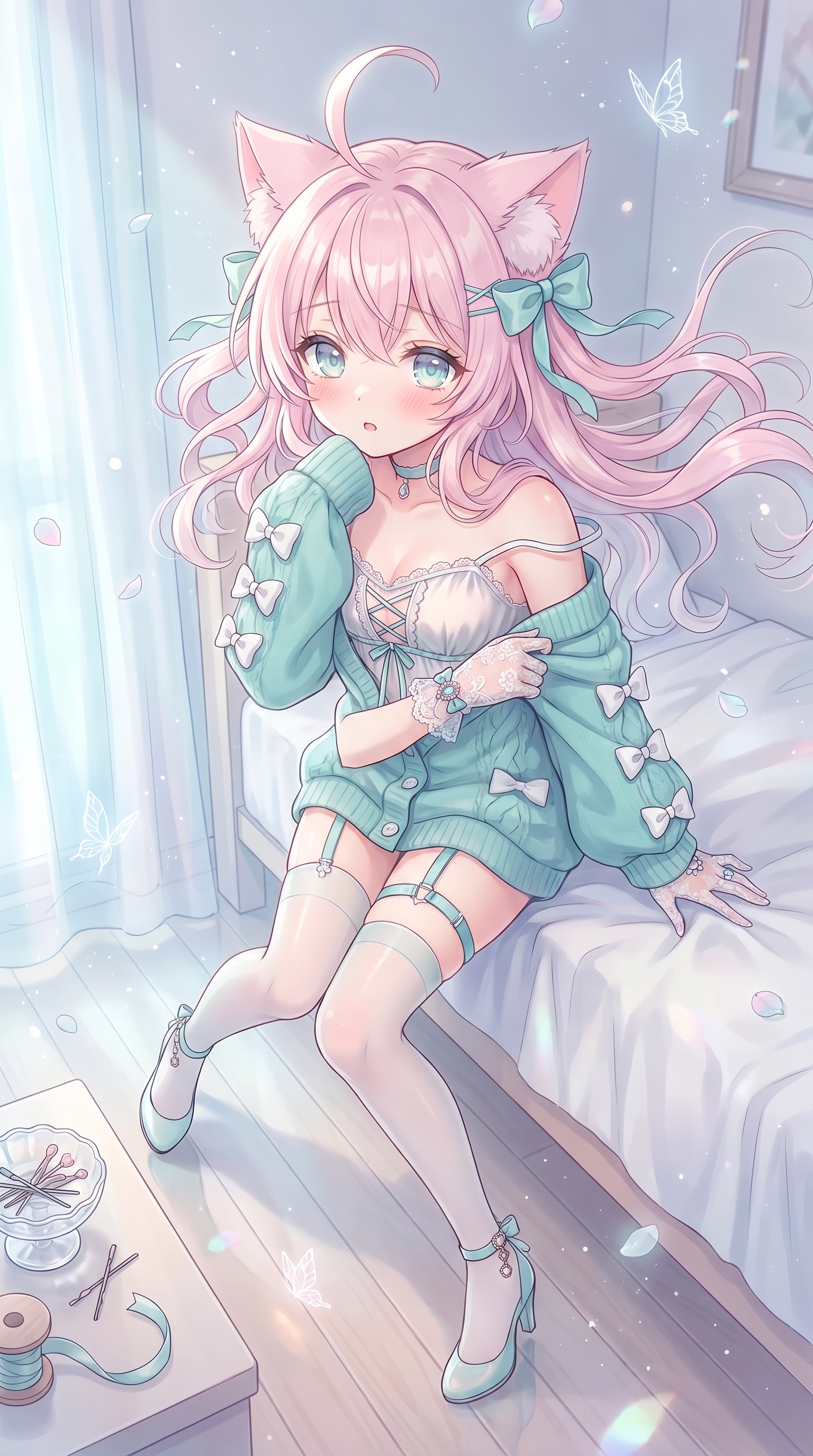 淡桃猫姫の微睡