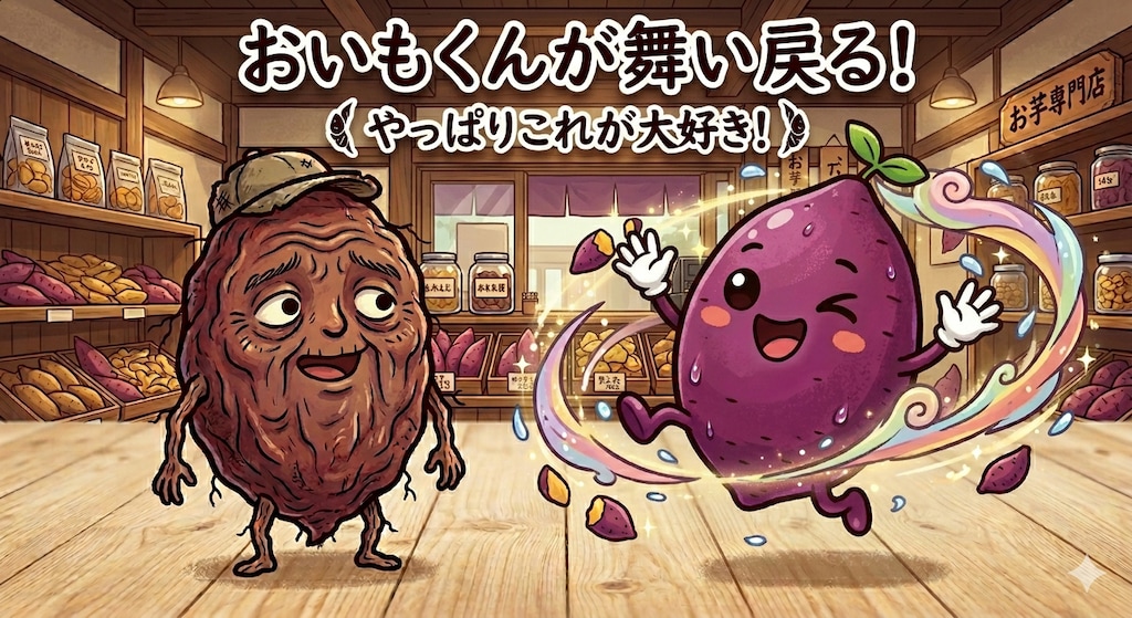 おいもくんが舞い戻る！