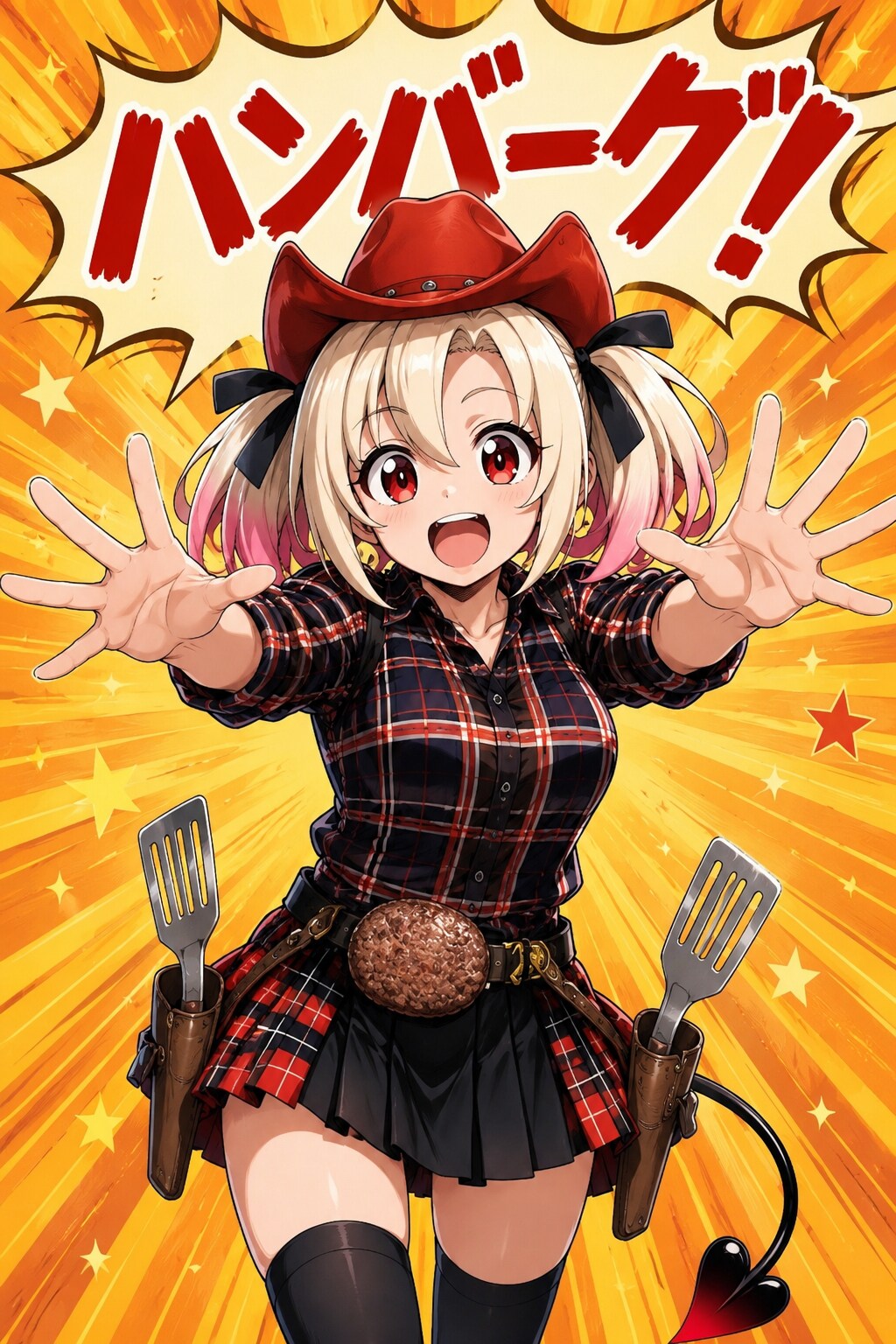 ハンバーーーグ‼️(ベルちゃん)