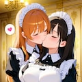 百合メイド 3枚目