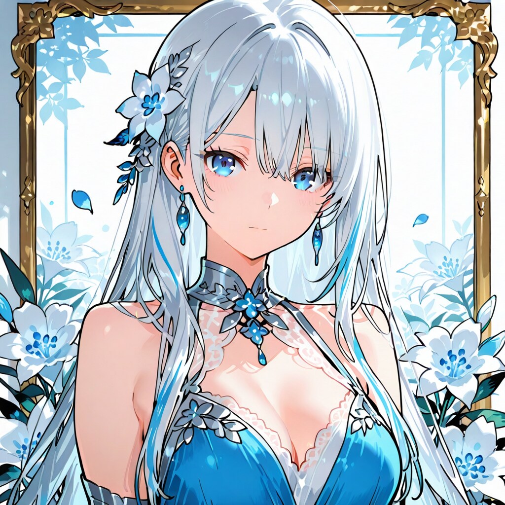 白花 | の人気AIイラスト・グラビア