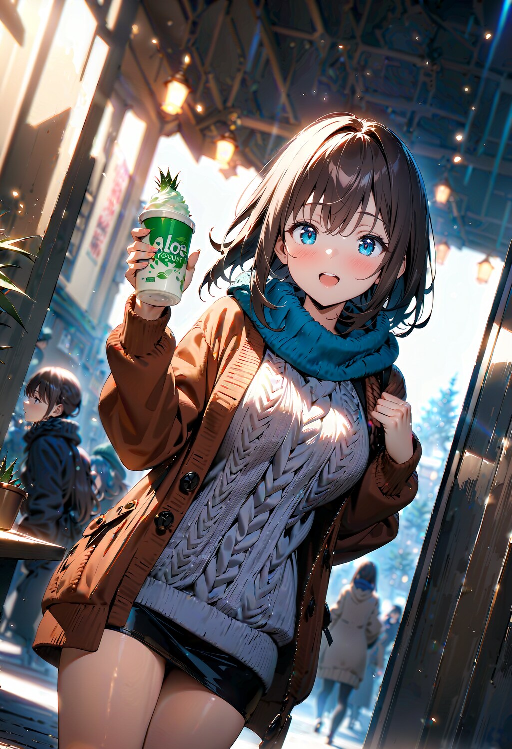 今日はいつでもニットの日。アロエヨーグルトの日　その２