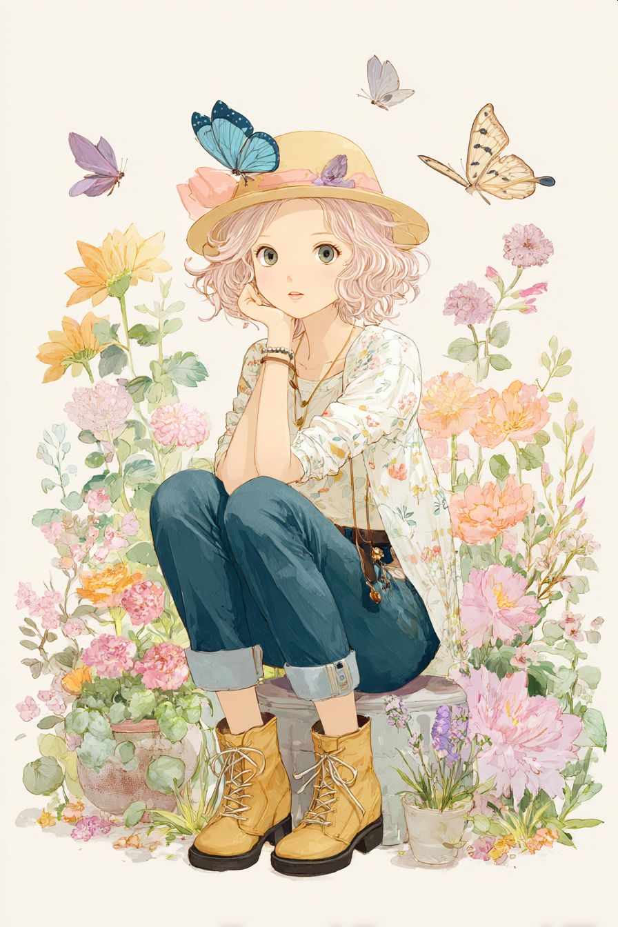 蝶よ花よ | の人気AIイラスト・グラビア