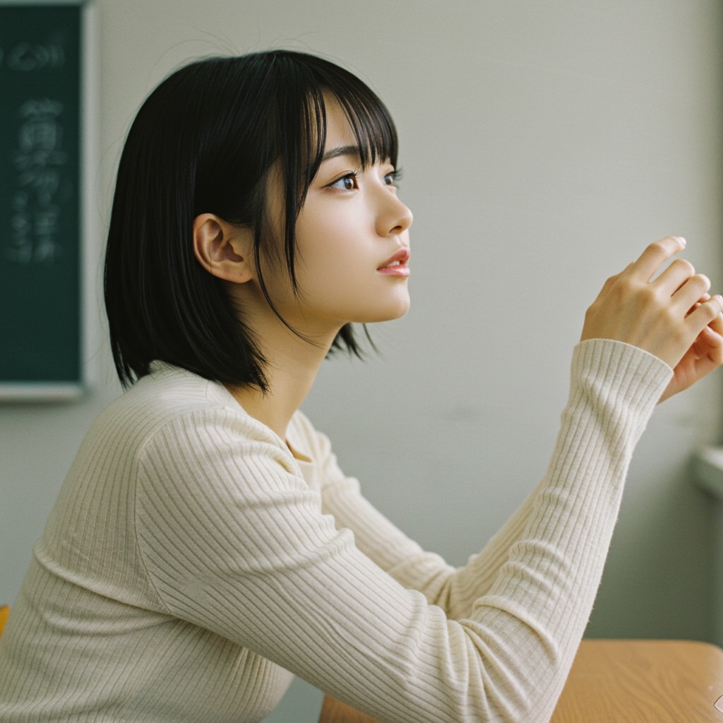 深夜のポートレート