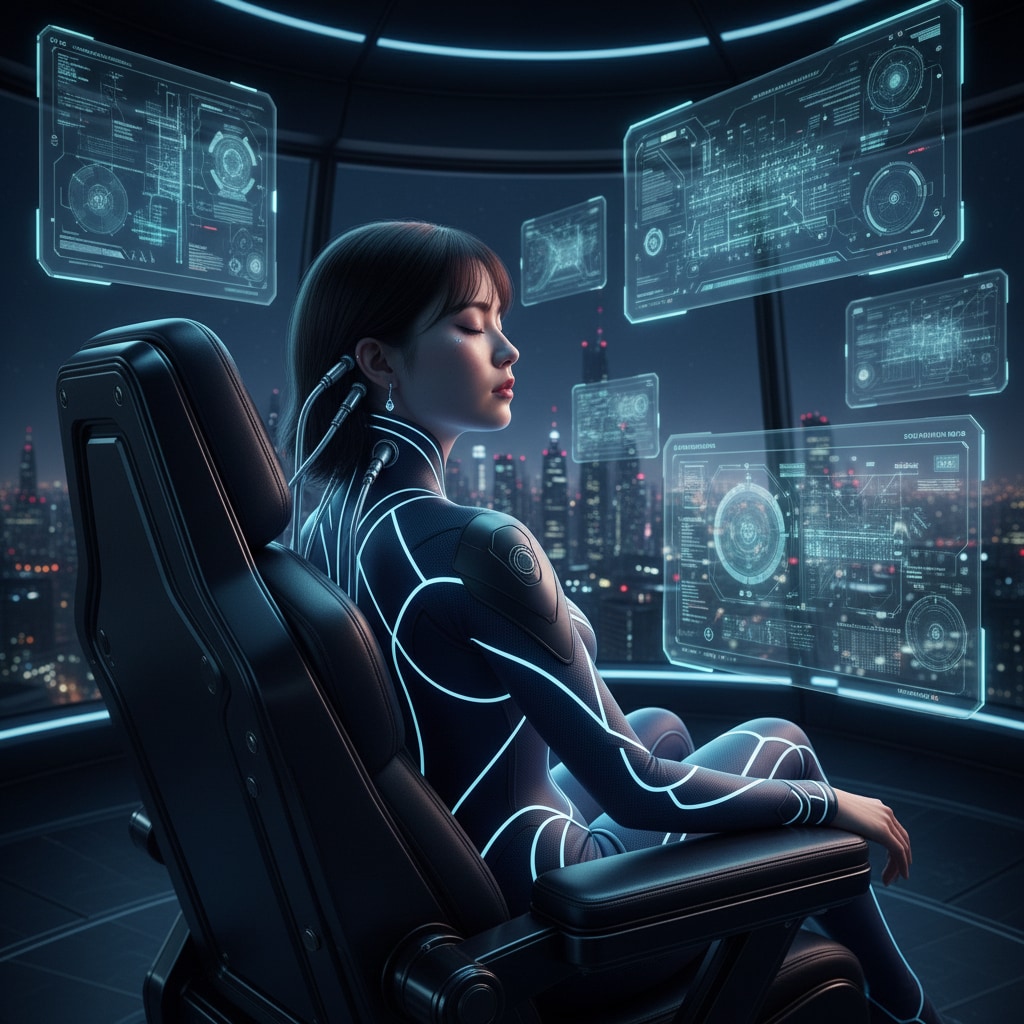 電脳空間へのダイブ