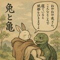 うさぎとかめ 4枚目