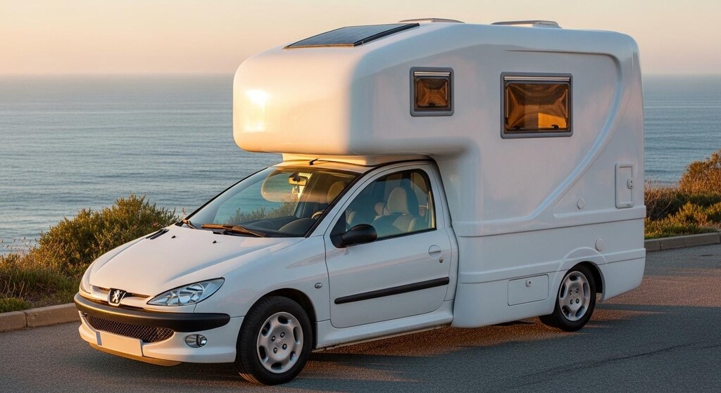 プジョー206キャンピングカー