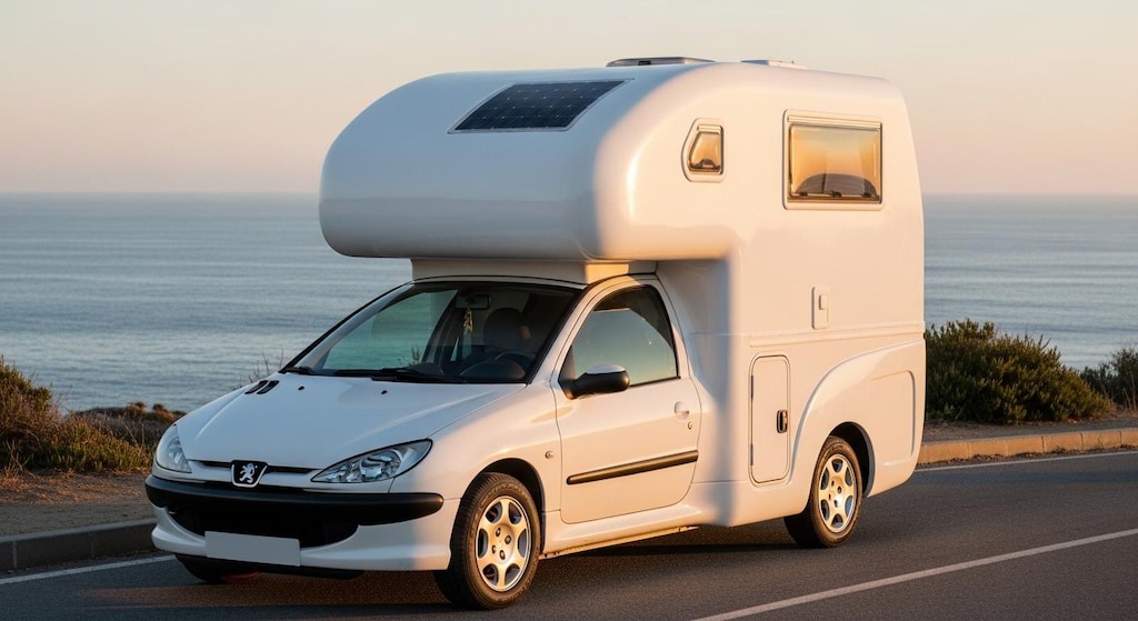 プジョー206キャンピングカー