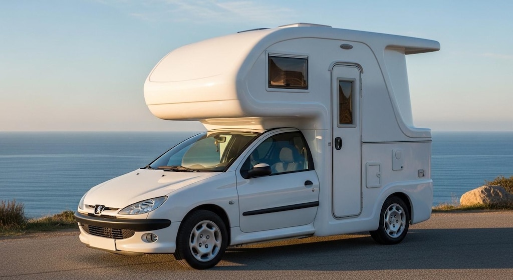 プジョー206キャンピングカー