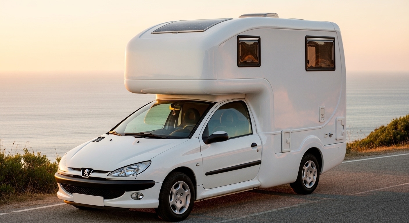 プジョー206キャンピングカー | の人気AIイラスト・グラビア