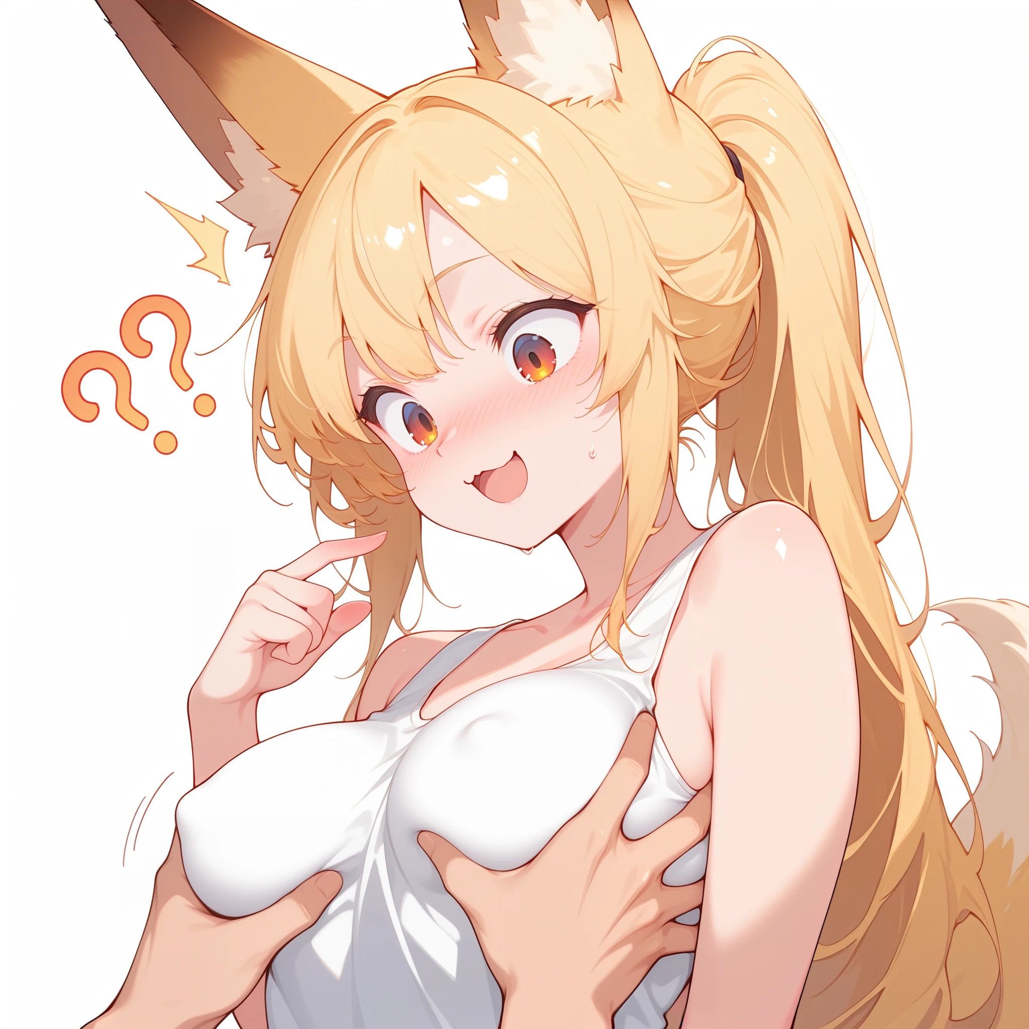 「えっなにっ！？」　狐娘さん
