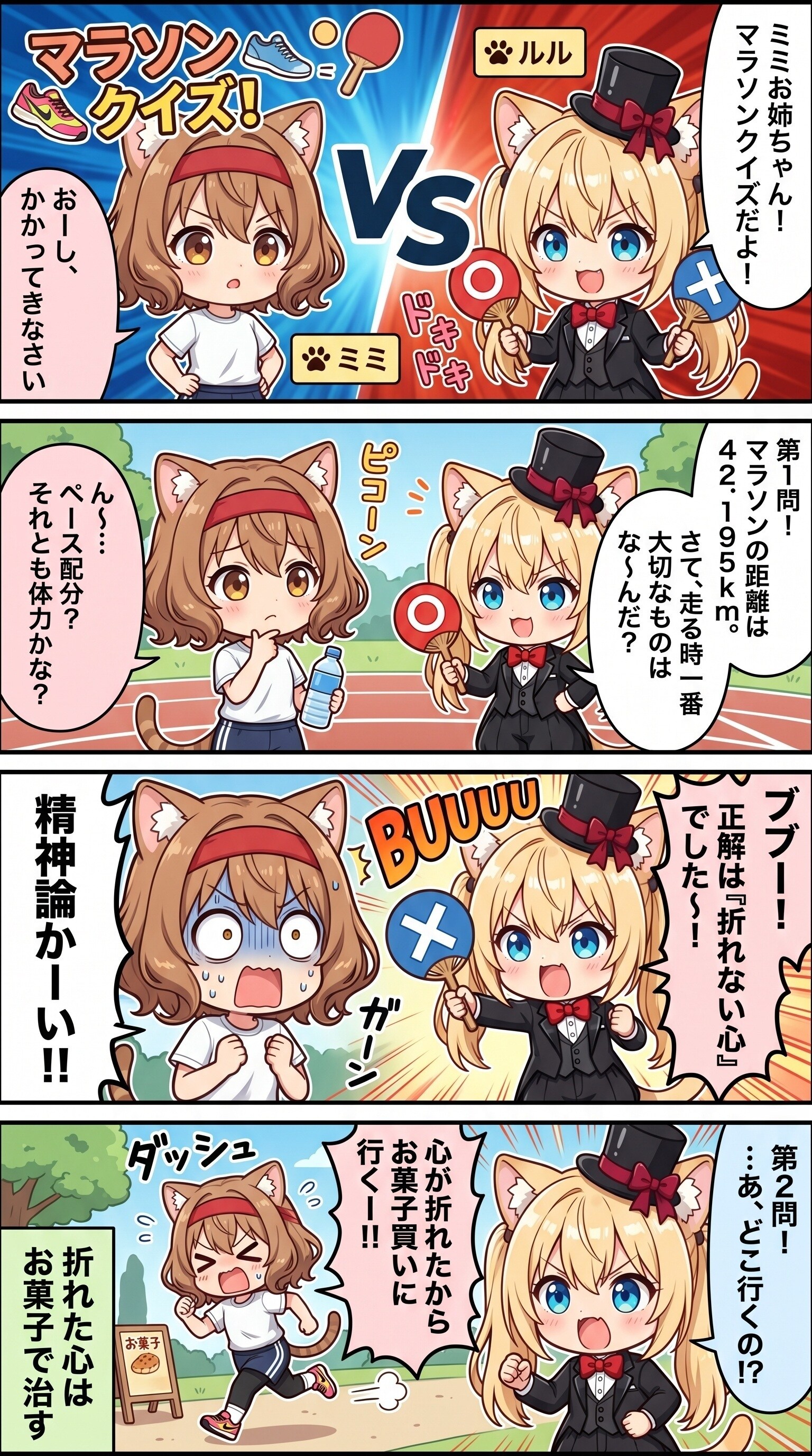 マラソンクイズ！ | の人気AIイラスト・グラビア