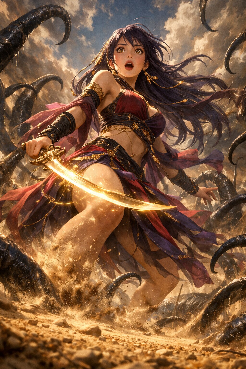 【千本触手の海に立つ舞神（完全版／前編）――舞踏の女神タリサ＝ラヴィア】