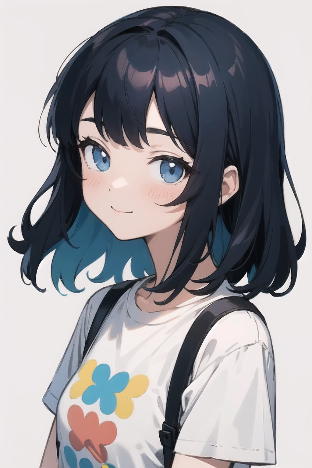 Tシャツ着てる女の子