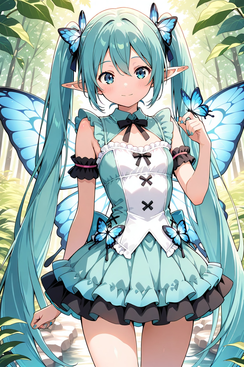 アリスっぽい妖精ミクちゃん