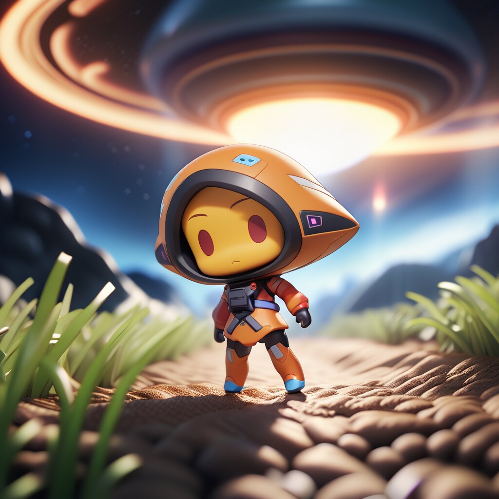 ねんどろいど風の未確認生物