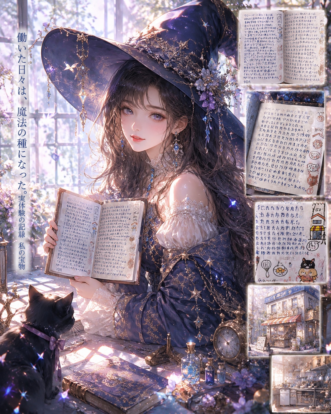 綺麗な魔法使いさんのお姉さんパート9 | の人気AIイラスト・グラビア