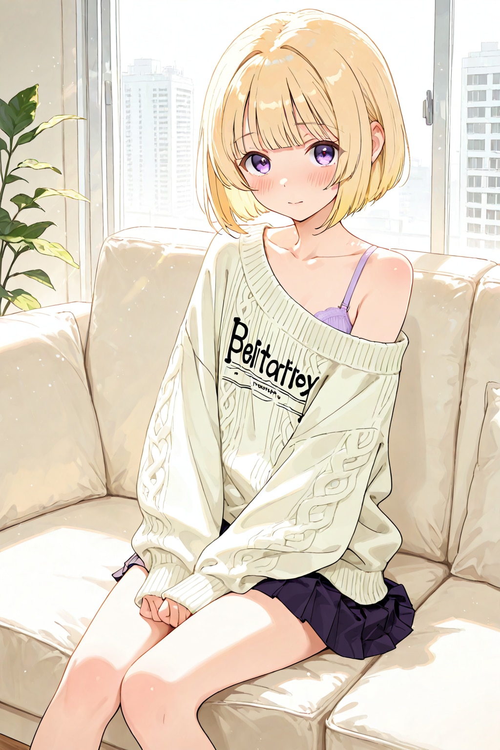 オーバーサイズセーター
