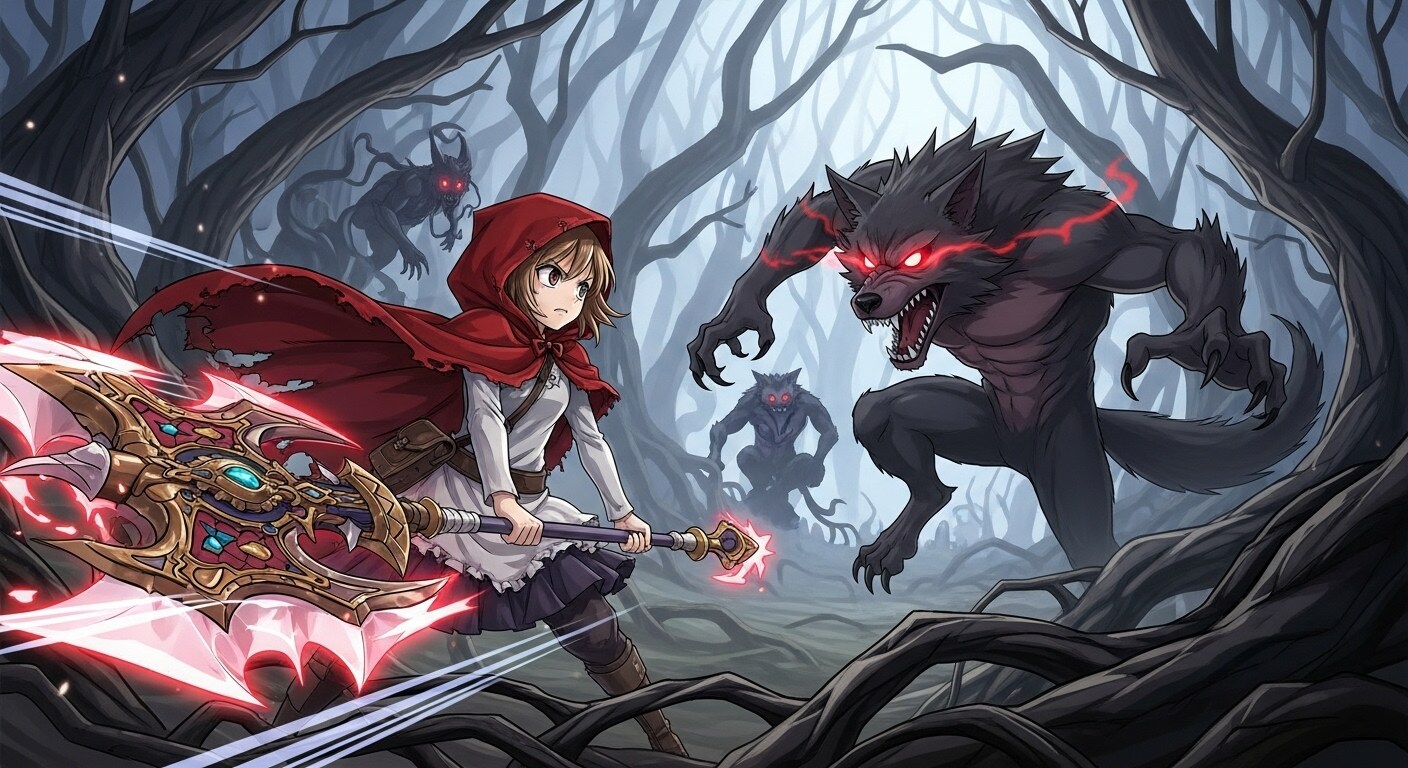 赤ずきんちゃんハードモード | の人気AIイラスト・グラビア