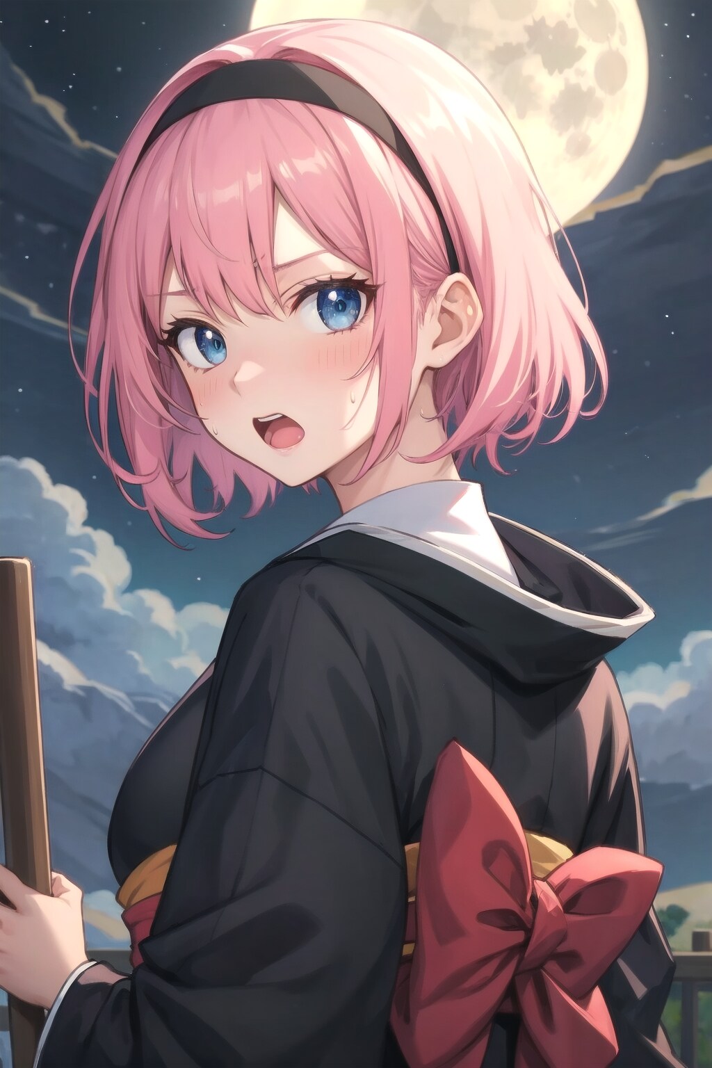 月が綺麗ですね？ | の人気AIイラスト・グラビア