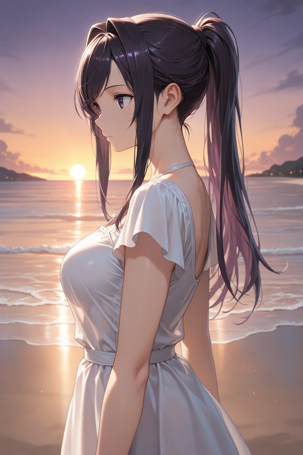 初恋サンセット　碧嶋水都 | の人気AIイラスト・グラビア