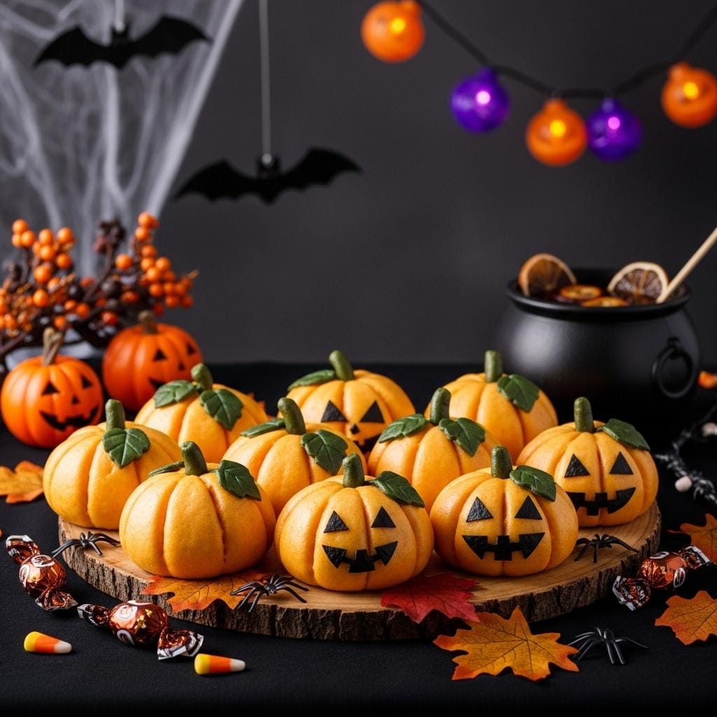 ハロウィン饅頭