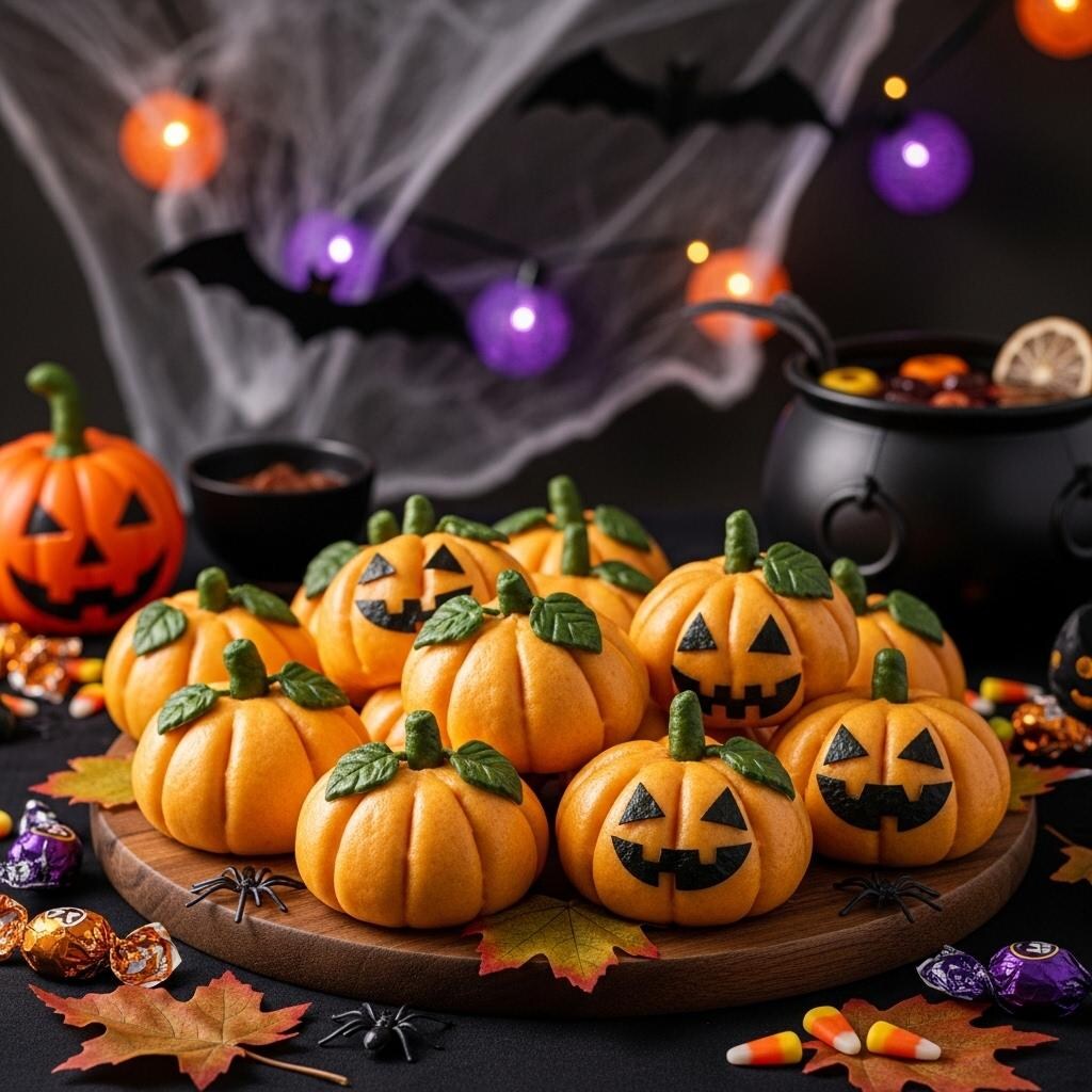 ハロウィン饅頭