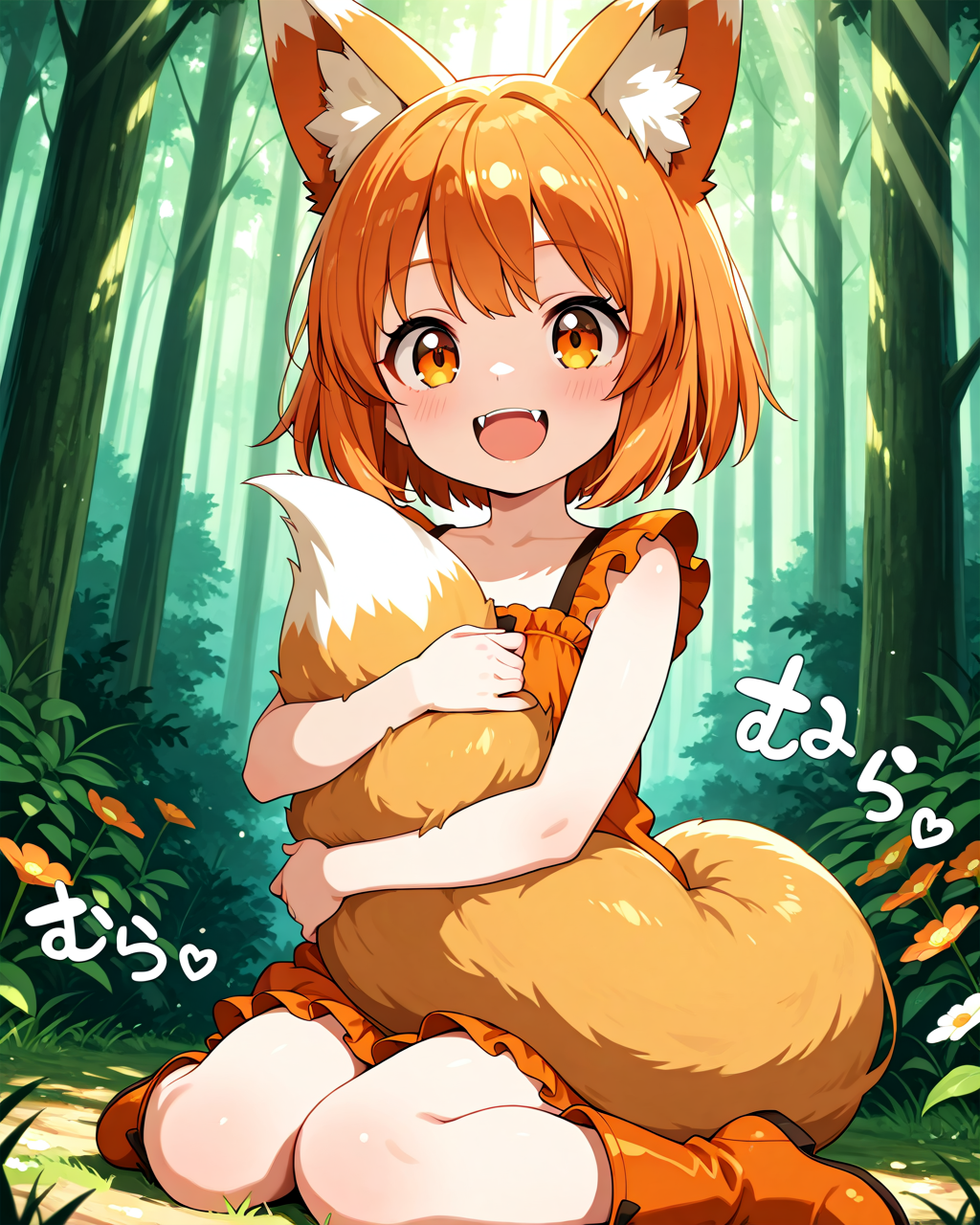 しっぽの毛！！