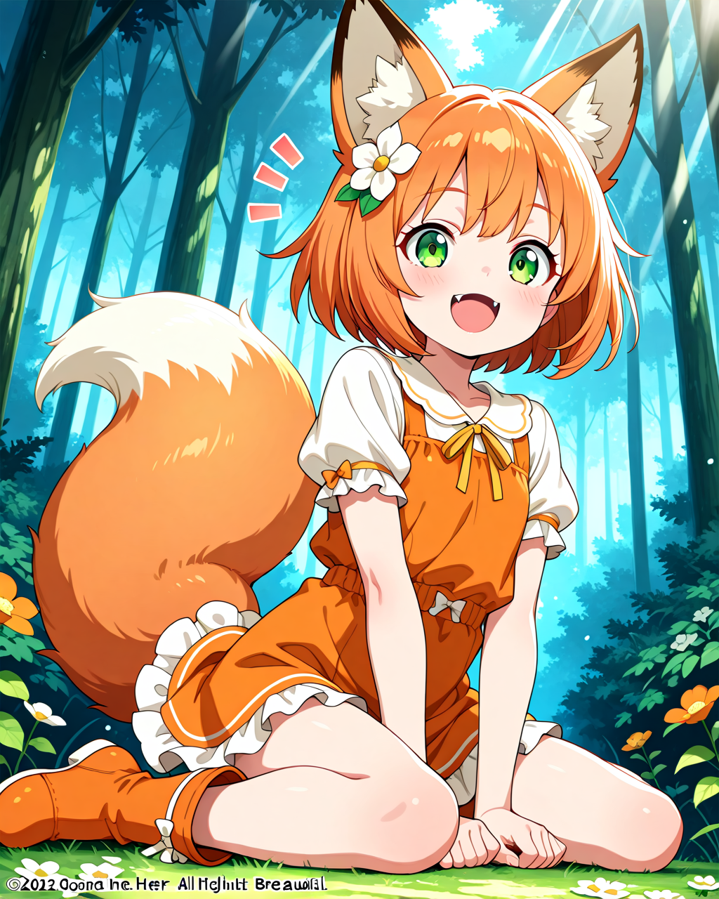 しっぽの毛！！