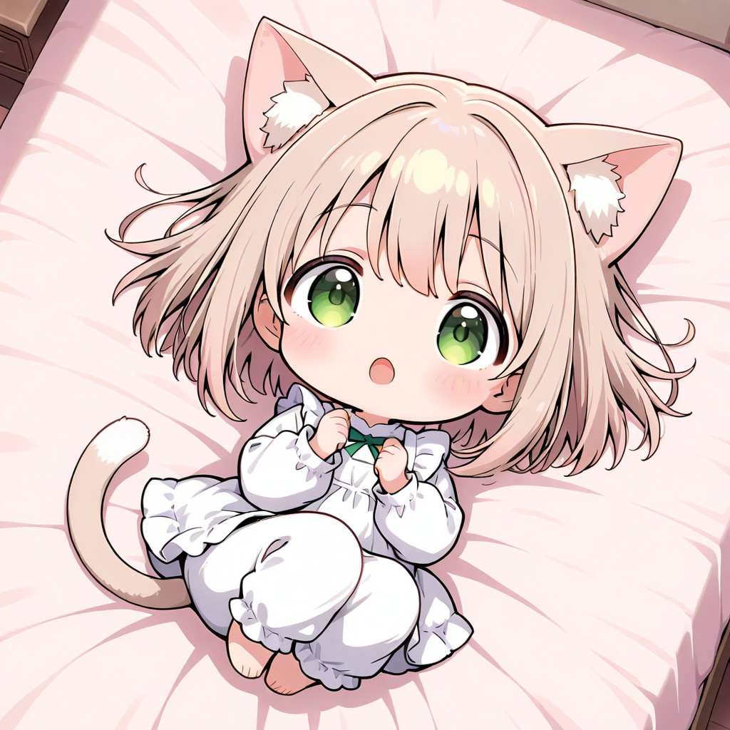 ・・・おはようにゃん