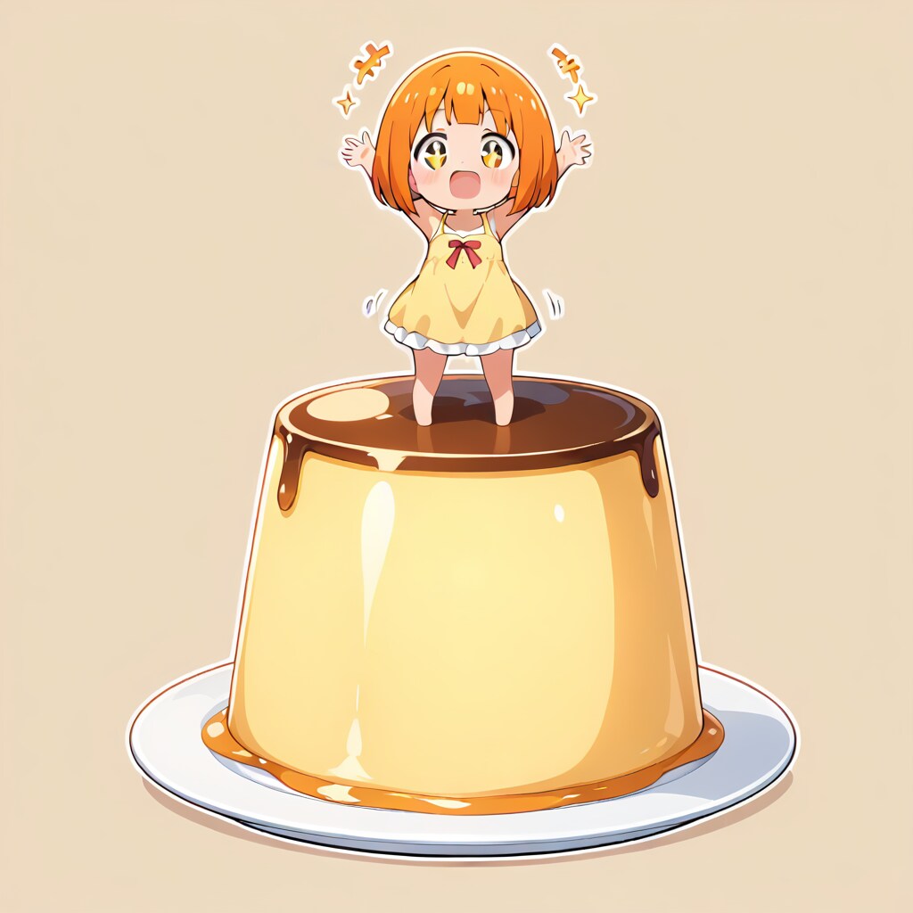 プリン大好き | の人気AIイラスト・グラビア