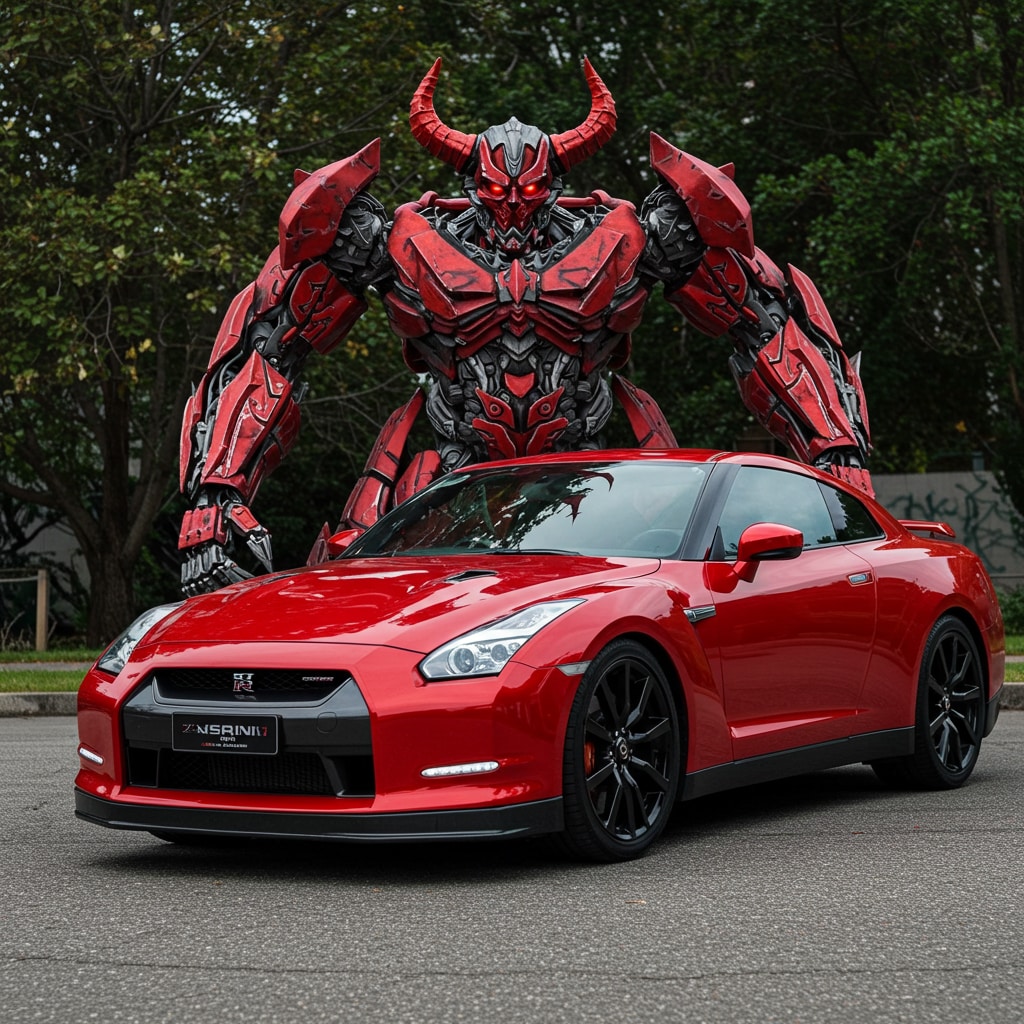 赤鬼トランスフォーマー