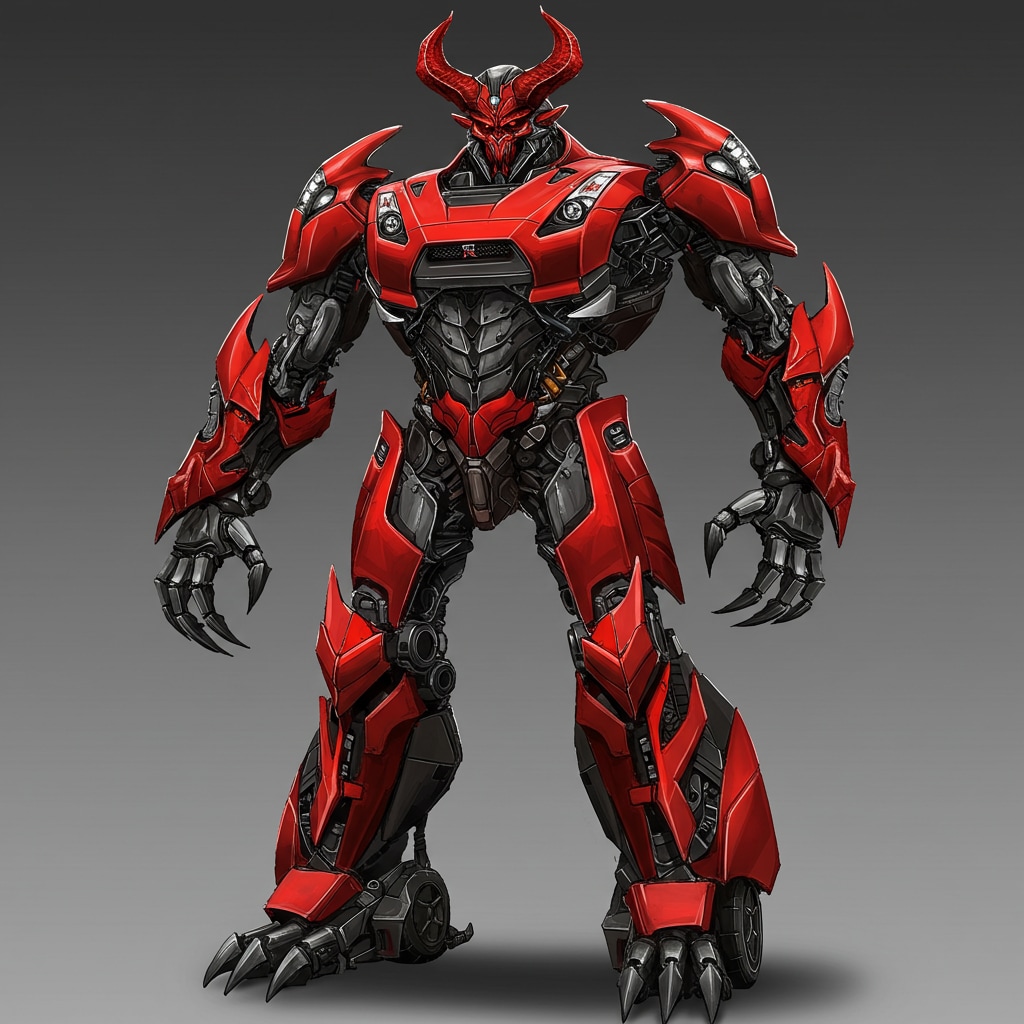 赤鬼トランスフォーマー