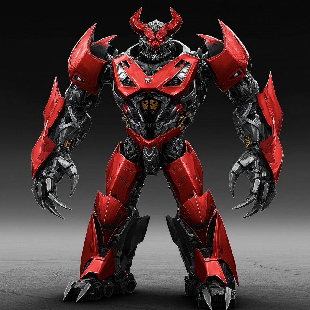 赤鬼トランスフォーマー