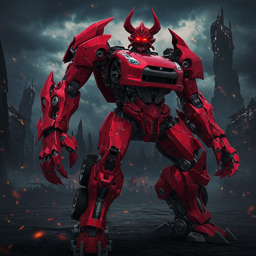 赤鬼トランスフォーマー