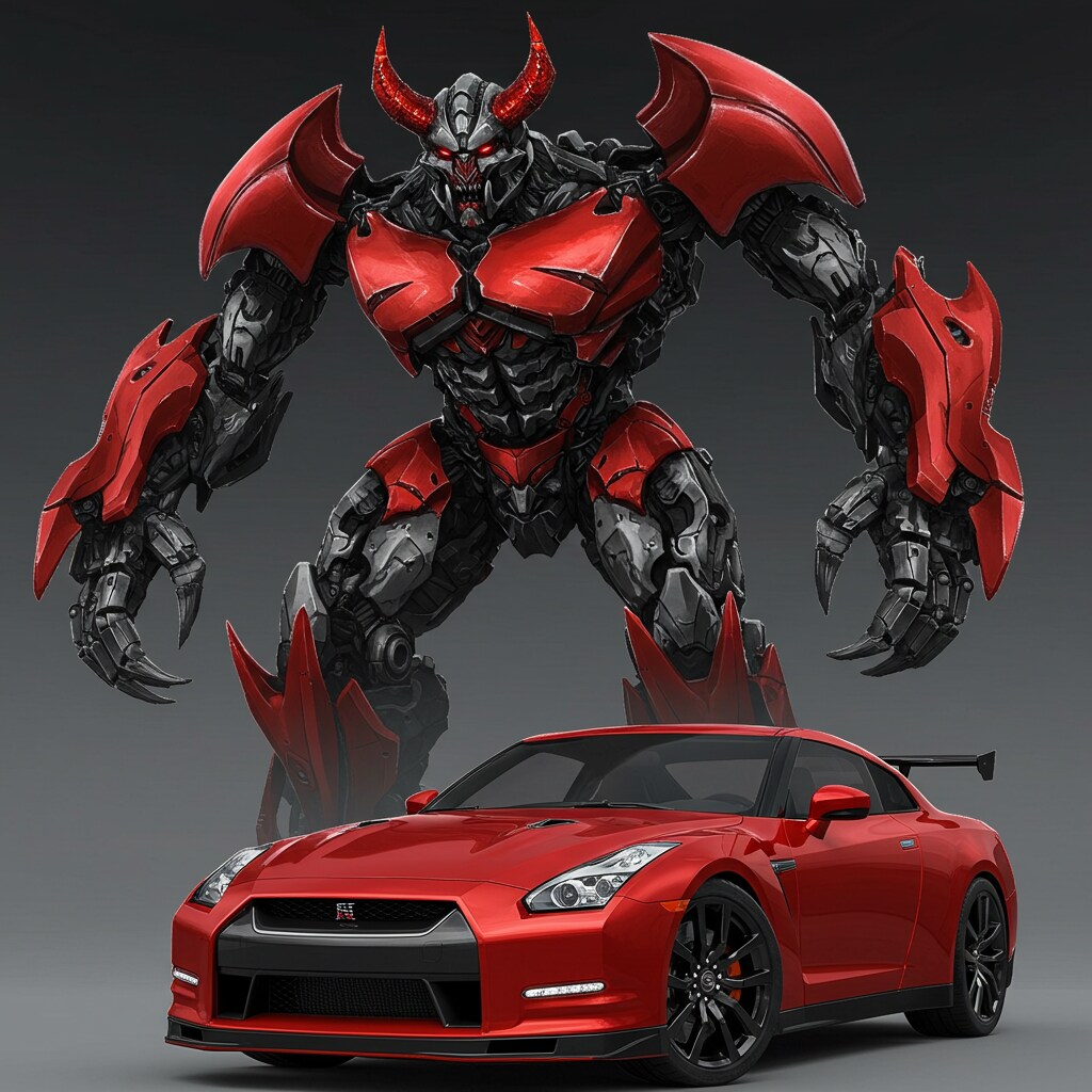 赤鬼トランスフォーマー